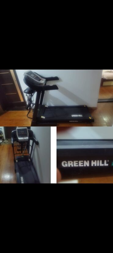 Qaçış trenajorları: Green Hill qaçış aparati 600azn satilir.tam islekdi. hec bir problemi