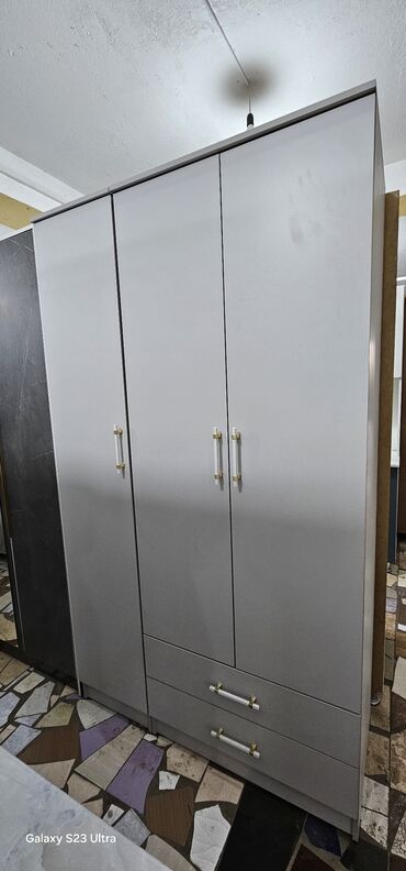 Шифоньеры: Шифоньер, Новый, Прямой, цвет - Белый, ЛДСП — 10