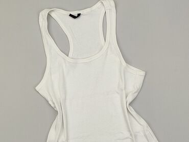 białe bluzki bez ramion: Блуза жіноча, SinSay, M, стан - Хороший