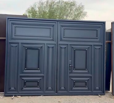 Həyət darvazaları: Yeni Dəmir Həyət darvazası, 450 m, Mexaniki, Qapı ilə, rəng - Qara, Kredit yoxdur, Ödənişli quraşdırma, Ödənişli çatdırılma, Rayonlara çatdırılma — 20