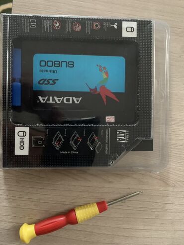 купить ноутбук в кыргызстане: Накопитель, Новый, ADATA, SSD, 128 ГБ, 2.5", Для ноутбука