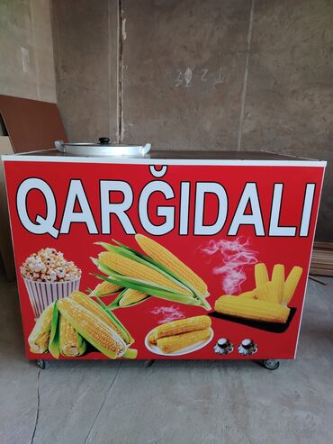 Biznes üçün program təminatı: Qarğıdalı satışı üçün nəzərdə tutulmuş bu mobil araba, istənilən