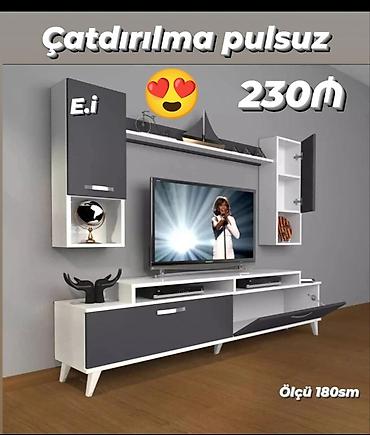 TV altlığı: Yeni, Düz TV altlığı, Polkalı, Laminat — 2