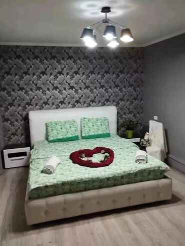 долгосрочные квартиры в аламедин 1: 1 бөлмө, Душ кабинасы, Жаздык, жууркан-төшөк каптары, Кондиционер