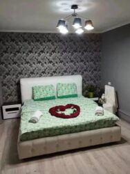 квартира на долгий срок пишпек: 1 бөлмө, Душ кабинасы, Жаздык, жууркан-төшөк каптары, Кондиционер