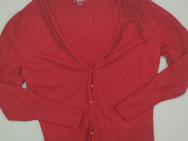 spódnice w kratkę czerwone: Knitwear, XL (EU 42), condition - Very good