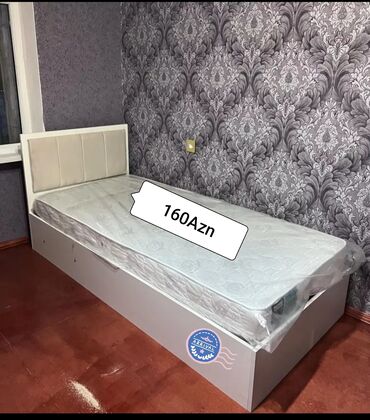 кухонная мебель в баку каталог: Односпальная кровать, 2 тумбы