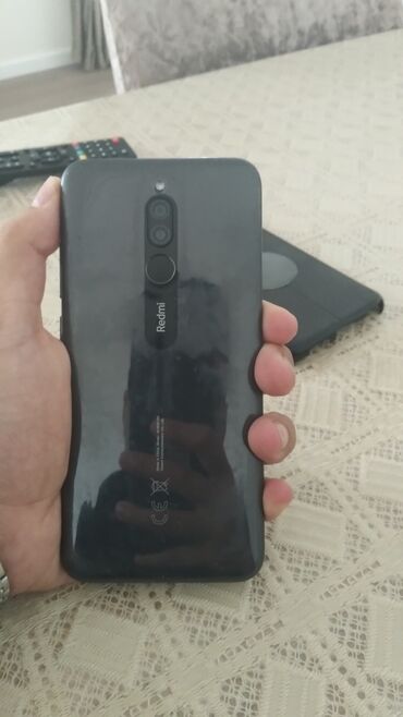 xiomi 11s: Xiaomi Redmi 8, 32 ГБ, цвет - Черный, 
 Сенсорный, Отпечаток пальца, Две SIM карты