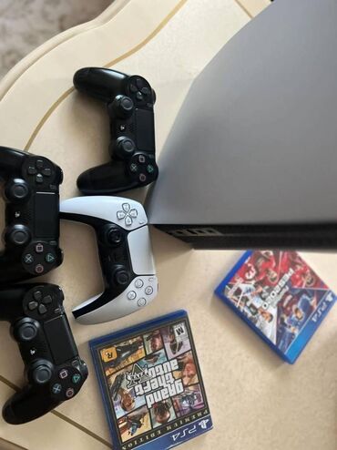 PS5 (Sony PlayStation 5): Cox Ideal veziyyetde Ps5, ozum isletmisem, tezedir, cizigi noqtesi