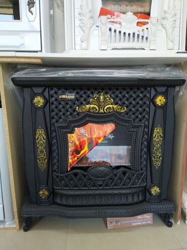 ВАЗ (ЛАДА): Dekorativ elektrik kamin – BEMKARAN. - Klassik üslubda qara gövdə