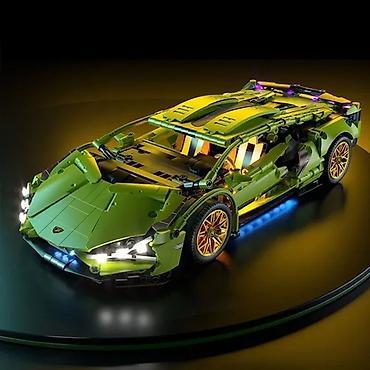 Игрушки: Конструкторы Lamborghini в масштабе 1:14 1200 деталей 🔥 с Led — 6