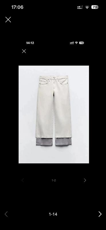 36: Zara, Ölçü: 36.5, rəng - Ağ, Yeni — 5
