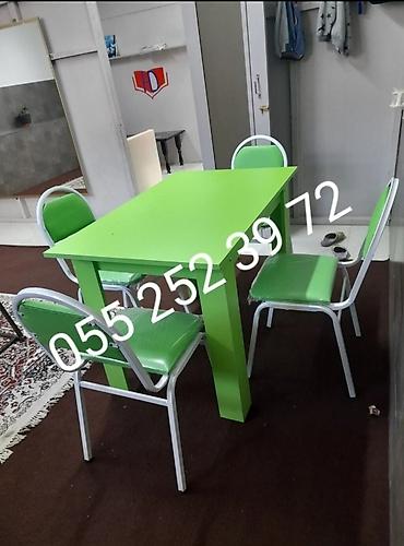 Bağ, çöl oturacaqları: Yeni, Sadə stul, Taxta, Azərbaycan — 3