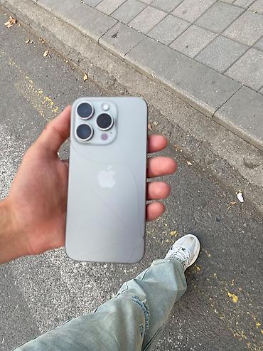 i̇phone 16e: IPhone 15 Pro, 256 GB, Gümüşü, Face ID — 4