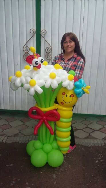 корзина для детей: Подарки из шаров ФОТОЗОНА Игрушки из шаров Корзины из шаров Звезды