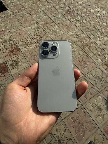 512 ssd qiymeti: IPhone 15 Pro, Gümüşü, Face ID — 3