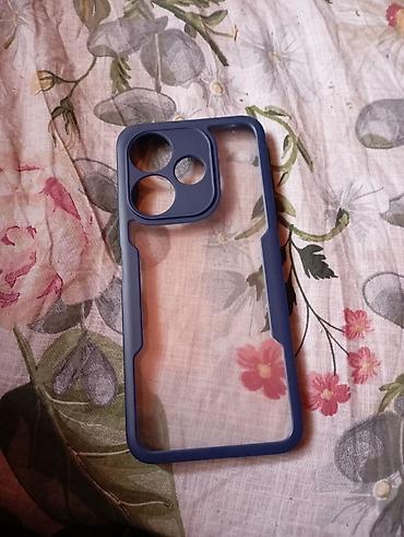 Maske i futrole za telefone: Plavi hibridni zaštitni okvir/folija za Xiaomi Redmi 13 - — 2