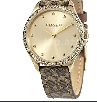 ay dasli uzuklər: Coach New York qadın qol saatı - Korpus: qızılı ton, dairəvi forma - — 1