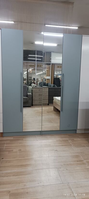 Шкафы для одежды: Шкаф 4двенная размер 160/210 глубина 50 стандартный на заказ тоже — 5