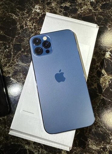 iphone qiymət: IPhone 12 Pro, Pacific Blue
