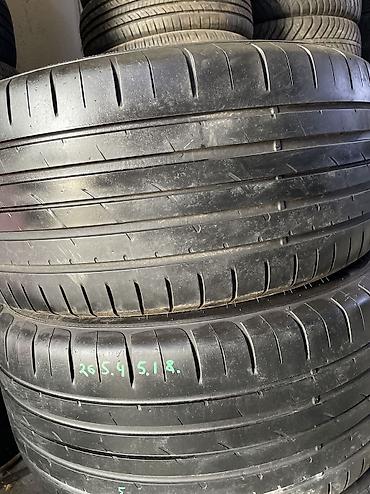 41 5: Шины 265 / 45 / R 18, Лето, Б/у, Пара, Легковые, Германия, GoodYear — 1