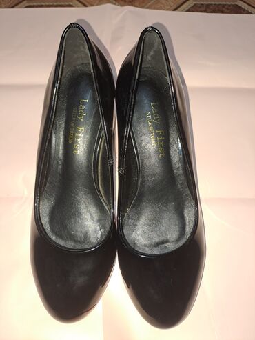 обувь кросовки: Туфли 35.5, цвет - Черный