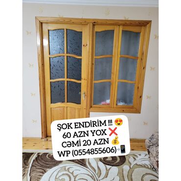pencere kilidi: Qapı və Pəncərələr Olculeri Qapi - 90 x 2.20 Pencere - 1.20 x 1.50