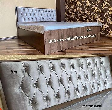 divan krovat: Yeni, İkinəfərlik çarpayı, Bazasız, Matras ilə, Siyirməsiz — 3
