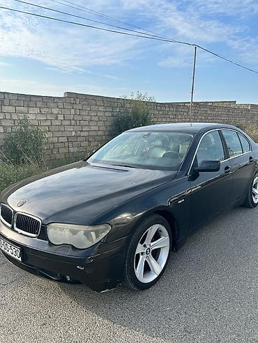 bmw e65: BMW 7 Series (E65) sedan - Kuzov: qara rəng, 4 qapı, geniş salon - — 2