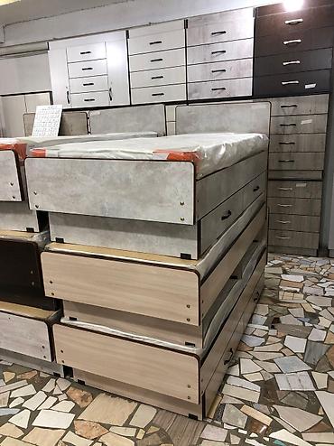 Спальные гарнитуры: Спальный гарнитур, Б/у, Двухъярусная кровать, Шкаф, Комод, Самовывоз, цвет - Бежевый — 9