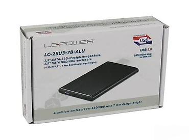 minecraft ps4 cena: LC-Power LC-25U3-7B-ALU – aluminijumsko kućište za SATA SSD/HDD - Za — 1