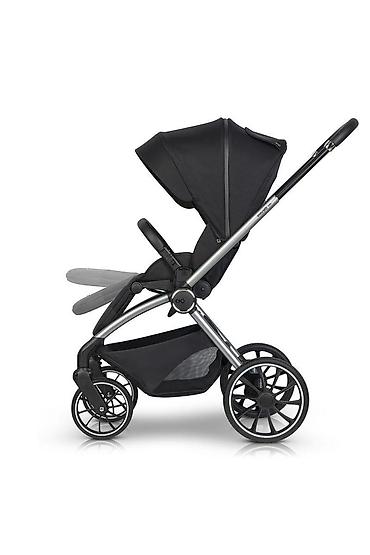rider papuce: EUROCART Easy Go Giro 2u1 kolica za bebe – Ebony Black SKU — 3