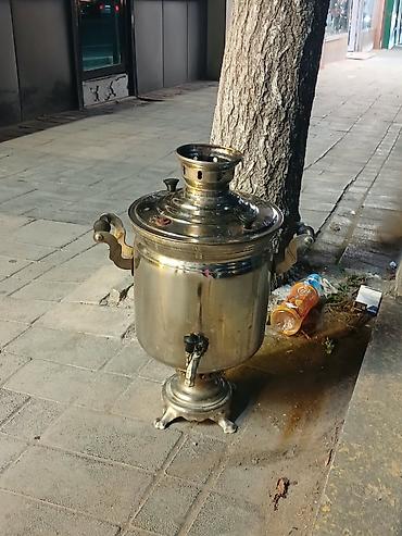 koz samovarı: İşlənmiş Od Samovar, 7 l, Pulsuz çatdırılma — 1