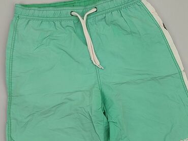 czarne jeansy z dziurami bershka: Shorts, 11 years, 140/146, condition - Fair