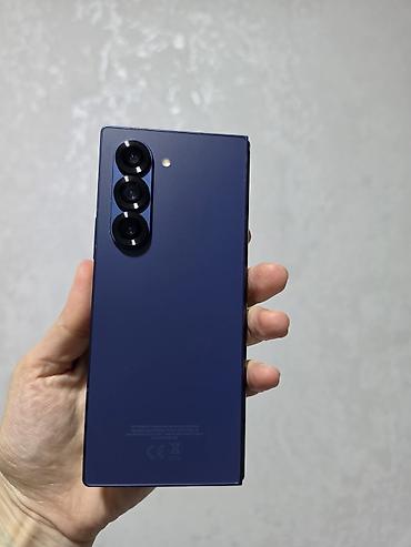 samsung tab 7: Samsung Galaxy Z Fold 6, rəng - Mavi, İki sim kartlı — 5