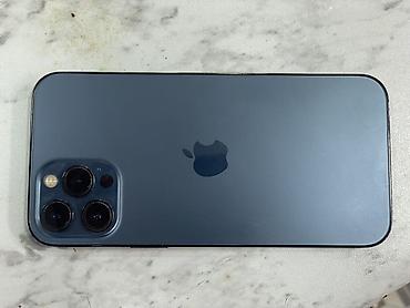 iphone 13 pro max case: IPhone 12 Pro Max, 256 GB, Pacific Blue, Face ID — 1