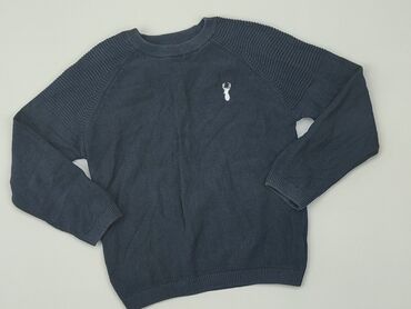 sweterek z kryształkami: Sweterek, Next, 5-6 lat, 110-116 cm, stan - Dobry