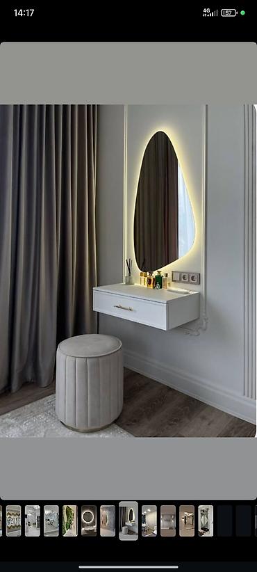 Зеркала: Зеркальные панели и декоративные зеркальные стены с фацетом на заказ — 10