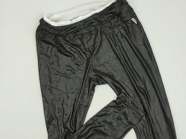 spodnie damskie joggery moro bojówki wysoki stan: Trousers, L (EU 40), condition - Very good