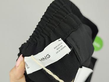 czarne cargo pull and bear: MNG, Spodnie materiałowe damskie, rozmiar S — 5