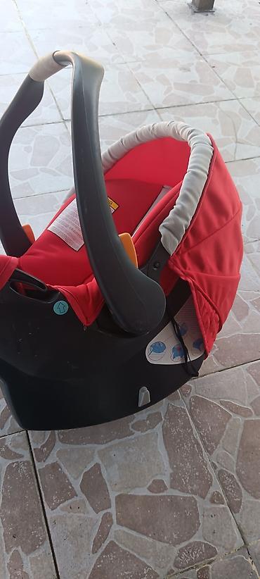 chicco elleta avtokreslosu: Chicco avtomobil beşik-kreslosu (infant car seat) - Rəng: qırmızı - — 1