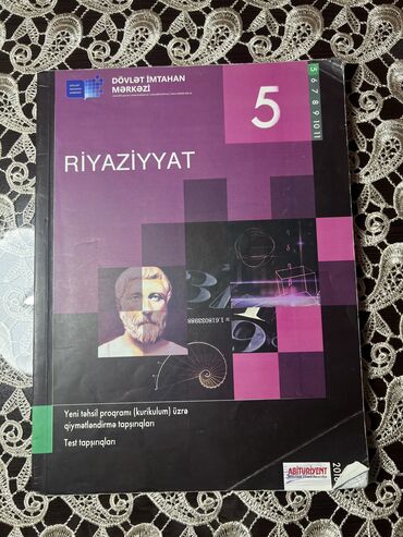 riyaziyyat qayda kitabi yukle: Riyaziyyat 5ci sinif test toplusu, yenidir işlenmeyib içi, 2018ci ilin