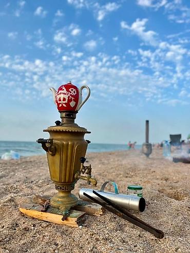 Antik mis samovar – Rusiya imperiyası dövrü damğalı - Material lalafo.az -da Antik mis samovar – Rusiya imperiyası dövrü damğalı - Material