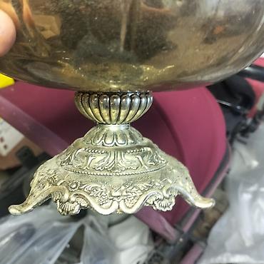 Məhsul: Metal dekorativ şirniyyat/meyvə qabı – ayaqlı, oyma lalafo.az -da Məhsul: Metal dekorativ şirniyyat/meyvə qabı – ayaqlı, oyma