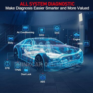 Alati za automobile: THINKCAR Thinkdiag 2 Bluetooth CAN FD OBD2, 1 godina softver, 15 — 13