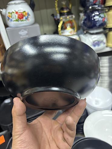 Другие товары для кухни: Меламиновая посуда для кафе и ресторанов — черная коллекция - — 5