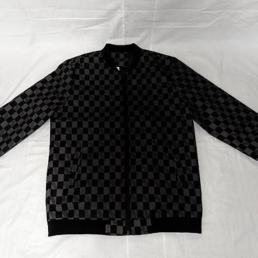 nike tech flecce: Бомбер, Осень-весна, С принтом, L — 1