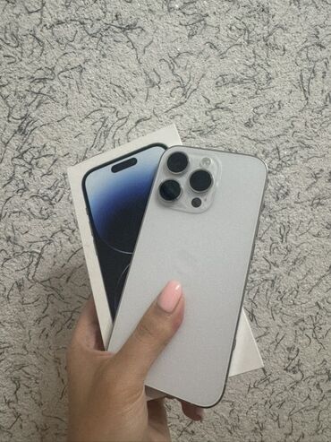 айфон 8 цена бишкек: IPhone 14 Pro, Күмүш, Куту