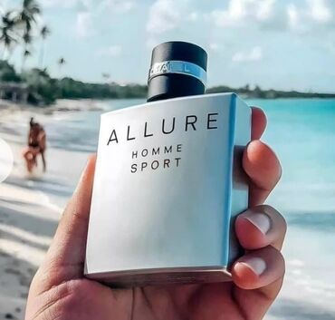 Ətriyyat: CHANEL ALLURE homme sport 100ml Dinamik Fresh parfum beyler ucun super