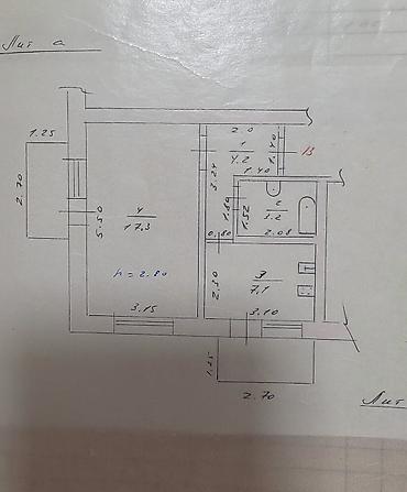 300 000: 1 комната, 32 м², Индивидуалка, 5 этаж, Требуется ремонт — 1